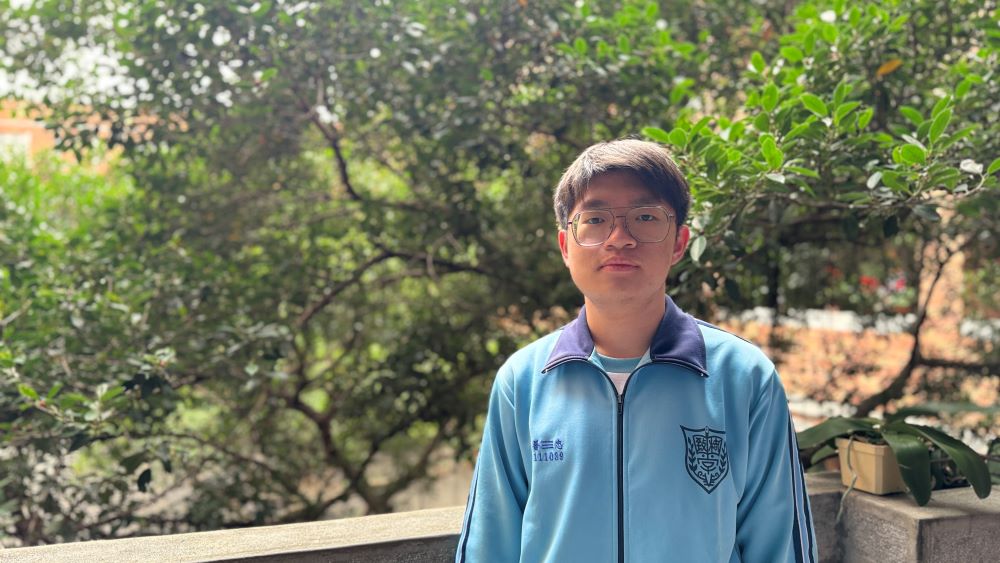 《圖說》格致高中潘昭明同學畢業於格致高中國中部,取得5科達頂標成績。〈教育局提供〉
