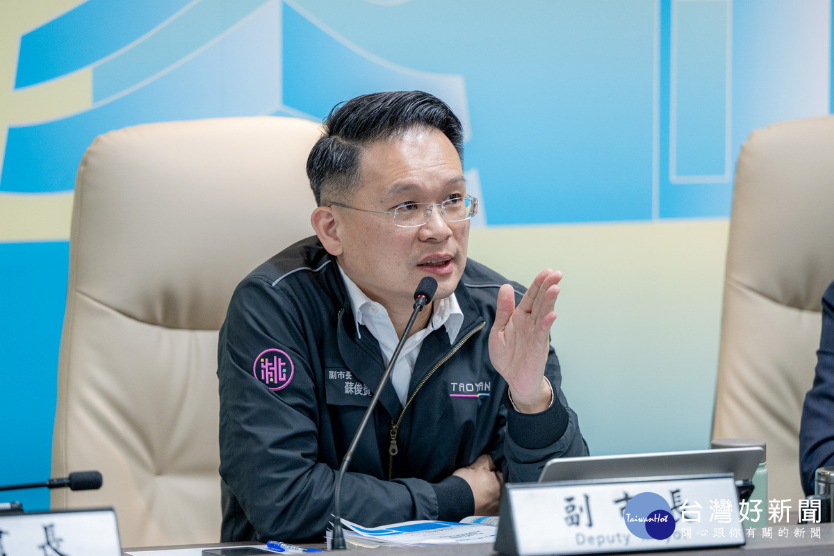 桃園市副市長蘇俊賓。<br /><br />