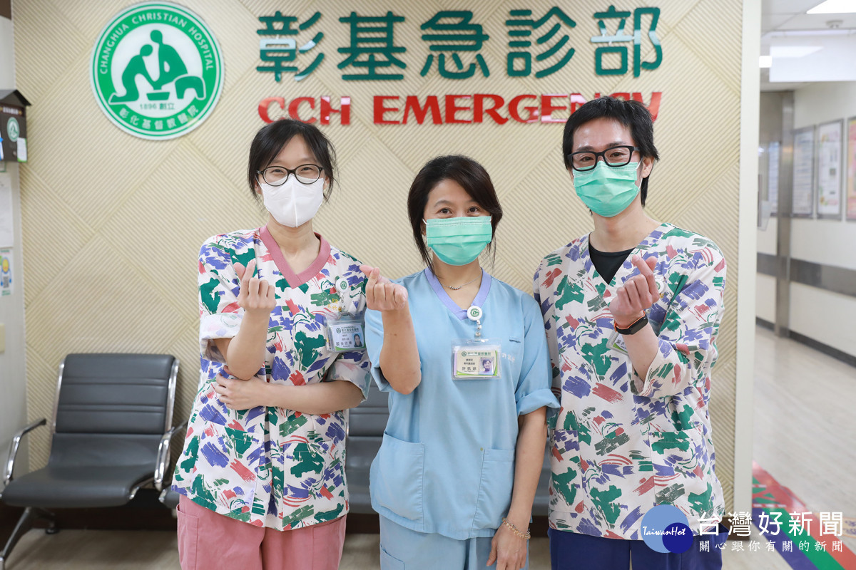 同仁表示,雖然大家身體疲累,但內心確有感受到總院長與主管對我們的暖心照顧。圖/彰基醫院提供