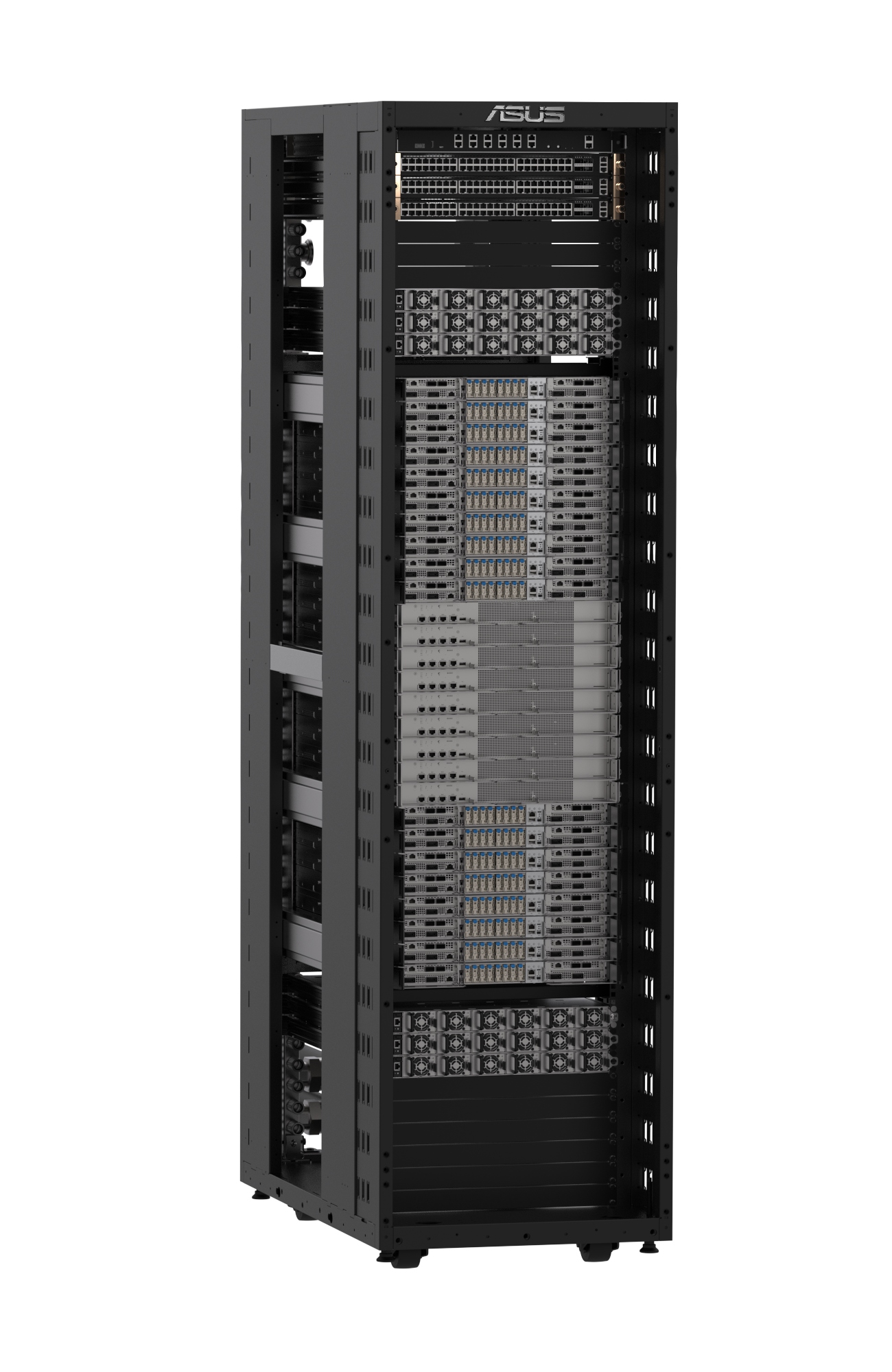 NVIDIA GTC大會預計下個月在美國聖荷西盛大登場,華碩提前暖身,搶先啟動前哨戰,宣布旗下ASUS AI POD三月起正式進入量產出貨。