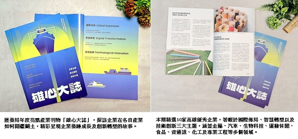 讓世界看見港都的「雄心大誌」高雄10家隱形冠軍成長心法