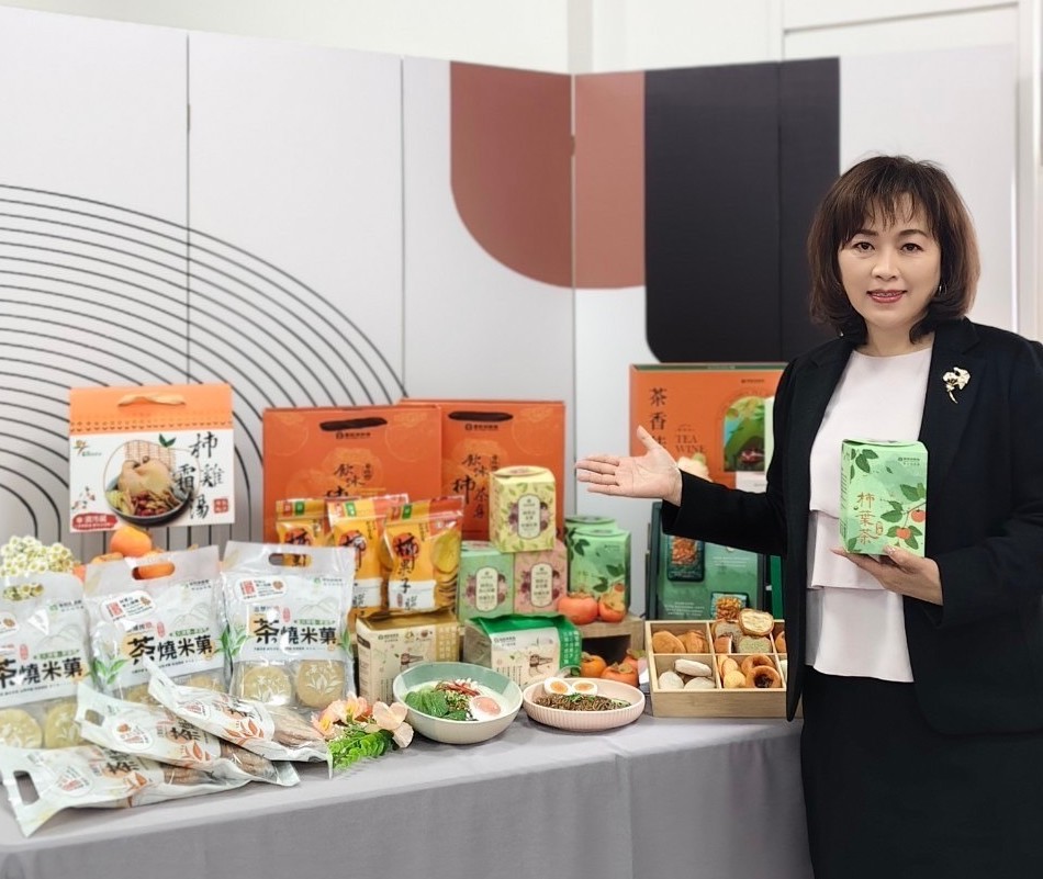 ▲番路鄉農會趙幸芳總幹事：嘉義農特產將在全球市場綻放更耀眼的光芒。（圖/番路農會提供）