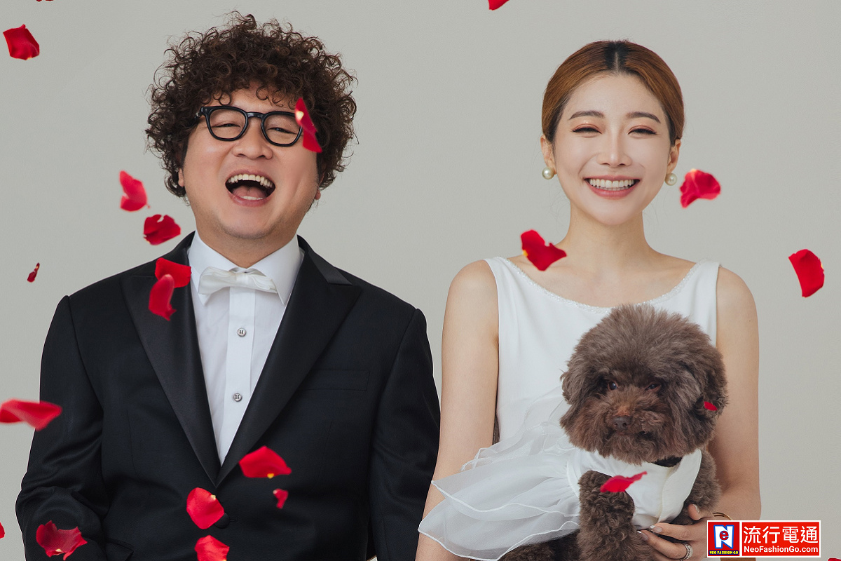 納豆與依依婚紗照浪漫曝光！「天啊！我老婆怎麼那麼正！」