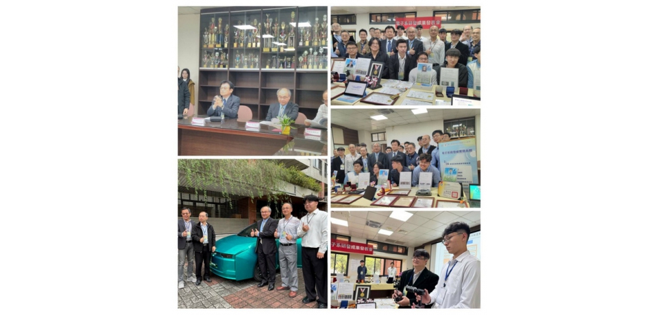 雲科大電子工程系研發自駕車成果發表會