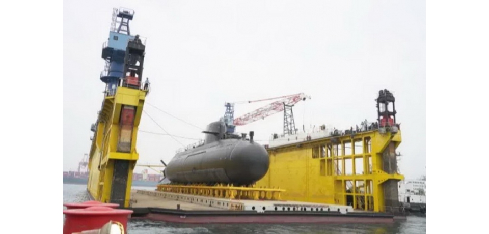台船:潛艦國造原型艦「海鯤軍艦」將依計畫如期如質於4月起海試 並依約於11月交艦