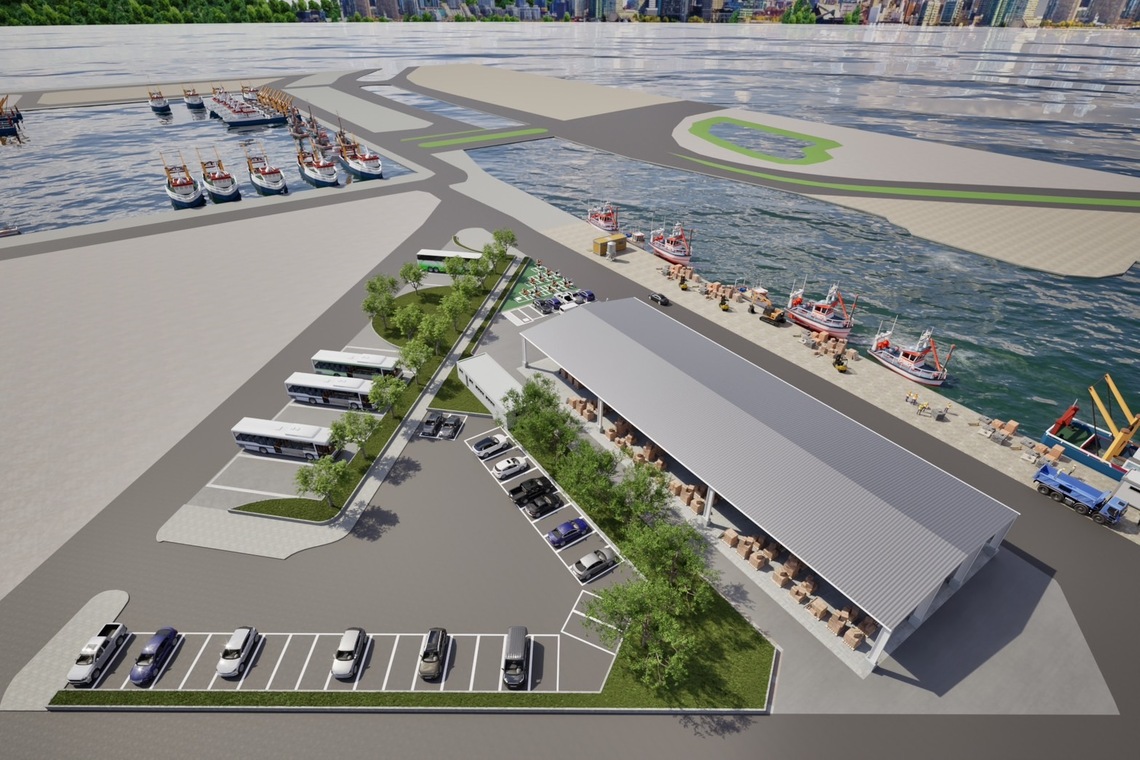 屏東縣新園鹽埔漁港 貨運碼頭興建工程動土典禮