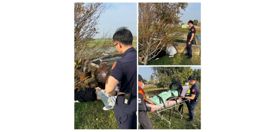 8旬失智老翁二度走失 雲林縣斗南警分局大埤警鷹眼尋獲協助返家