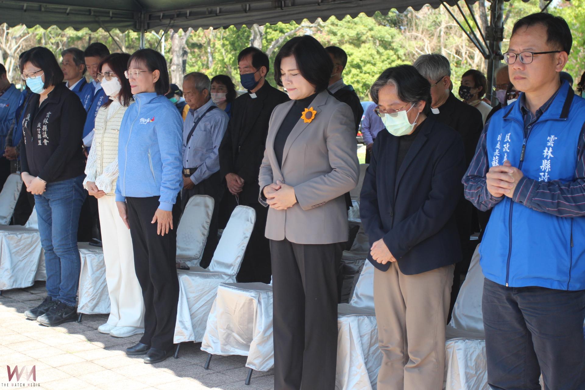 雲林各界古坑228公園追思 敲響和平鐘珍惜自由民主 - https://www.watchmedia01.com