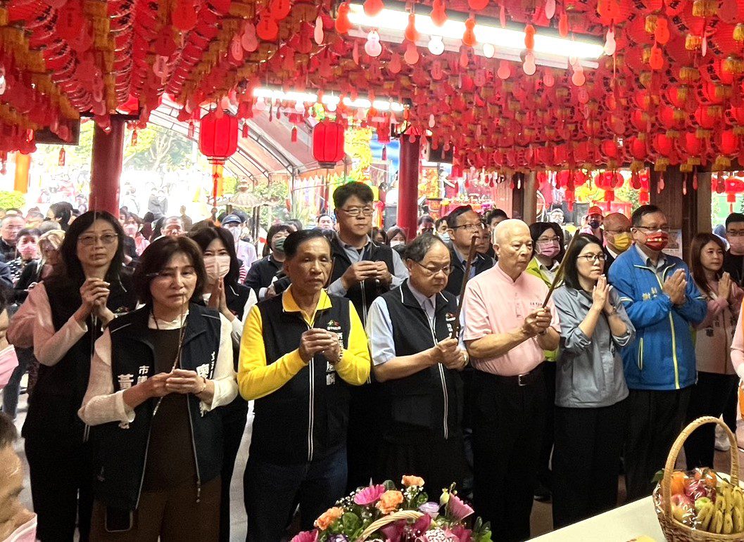 農曆二月初二迎頭牙接財轉運　中市府至惠來里福德祠參拜祈福