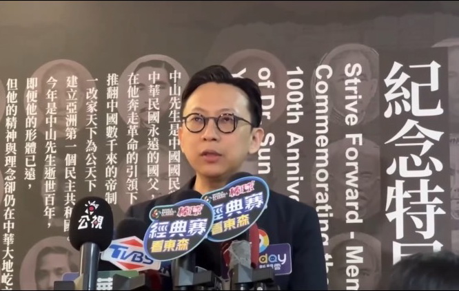葛如鈞表示,今天美國與烏克蘭在白宮的對談給了我們許多啟示。(圖/葛如鈞國會辦公室)