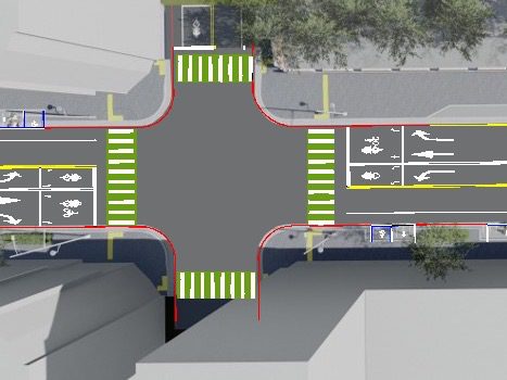 盧秀燕推6千萬改善中興東路人行道　分階段施工優化無障礙設施