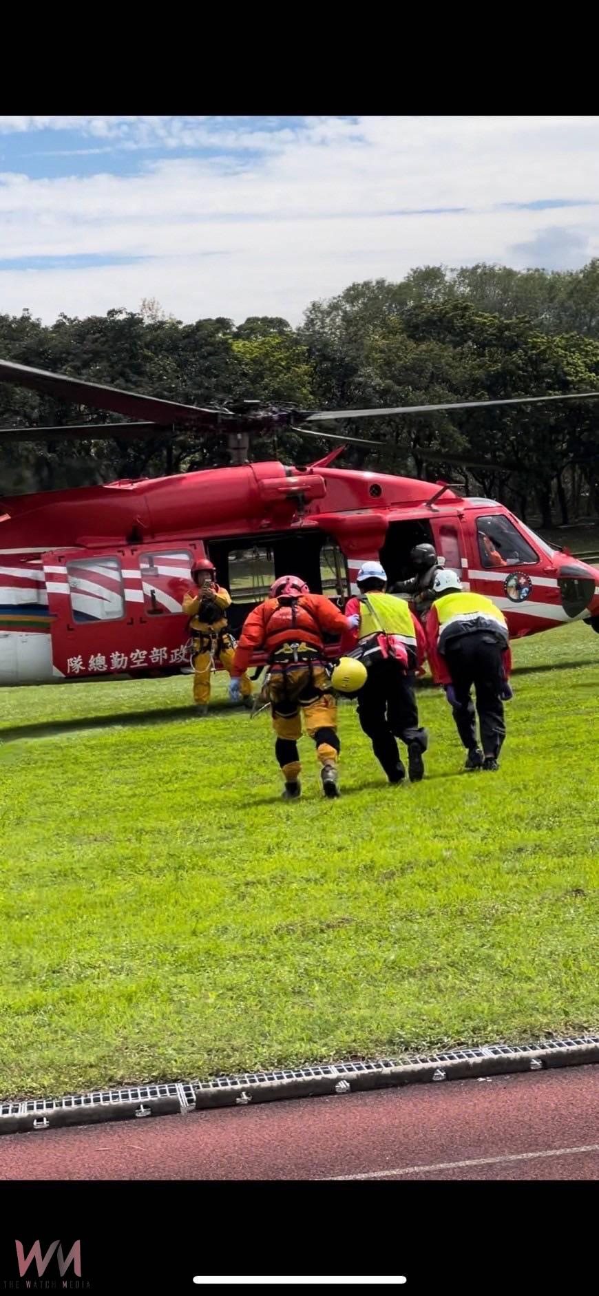 男大生登「古魯林道」滑落邊坡受創 出動空勤直升機救援 - https://www.watchmedia01.com