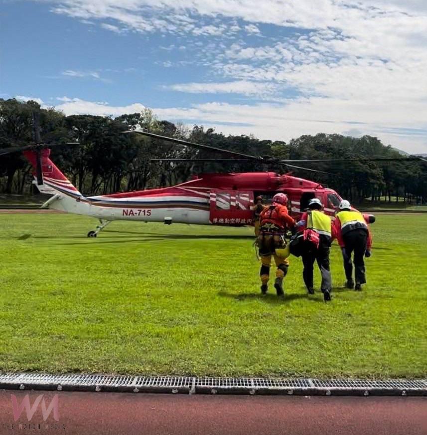 男大生登「古魯林道」滑落邊坡受創 出動空勤直升機救援 - https://www.watchmedia01.com