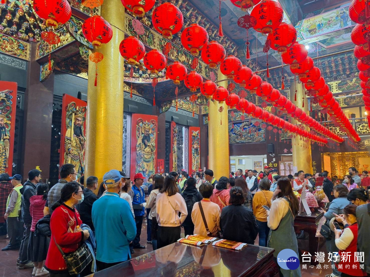 桃園龍德宮天上聖母四媽祖駐駕楊梅錫福宮 ，遶境路線楊梅警報給你知。