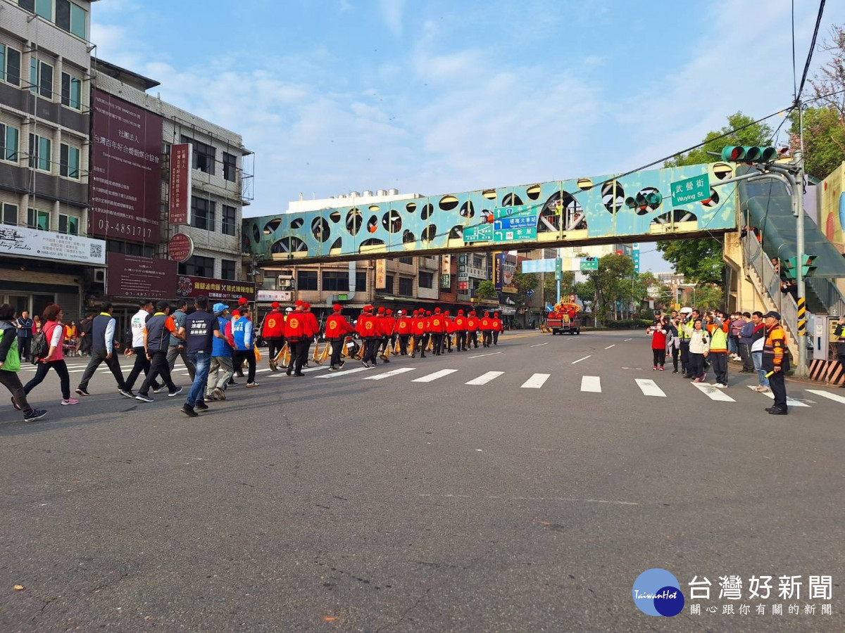 桃園龍德宮天上聖母四媽祖駐駕楊梅錫福宮 ,遶境路線楊梅警報給你知。
