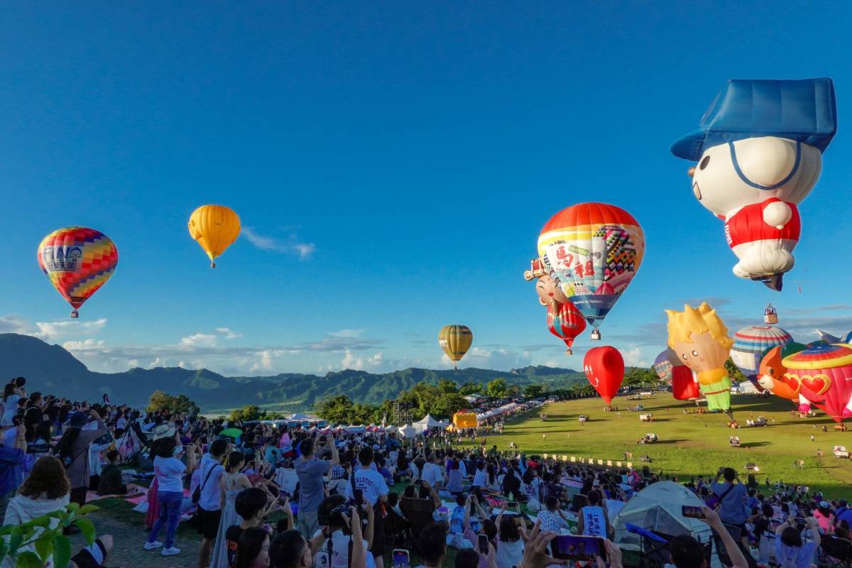 2025臺灣國際熱氣球嘉年華7月5日啟航　全球熱氣球齊聚升空