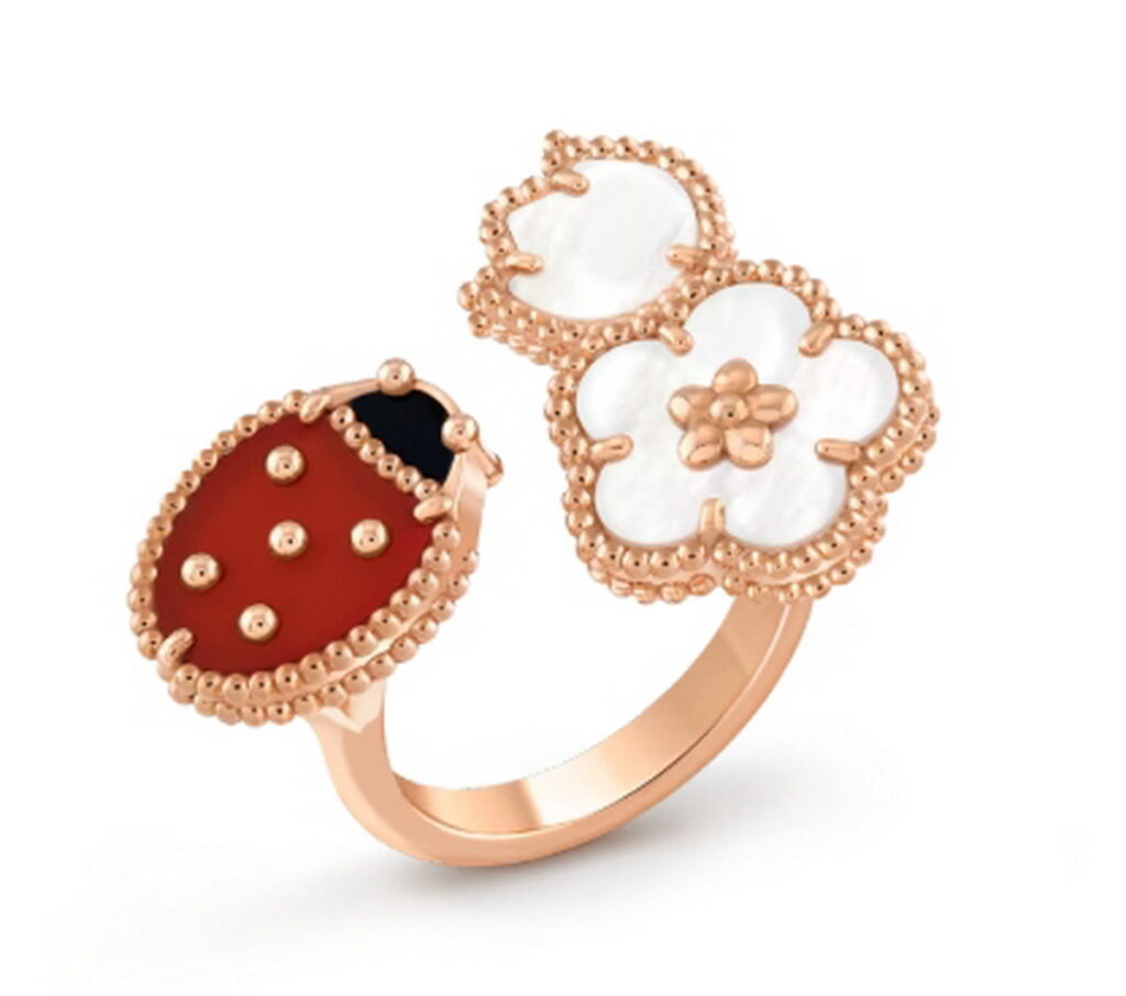 微風信義-Van Cleef & Arpels Lucky Spring Between the Finger 指間戒
