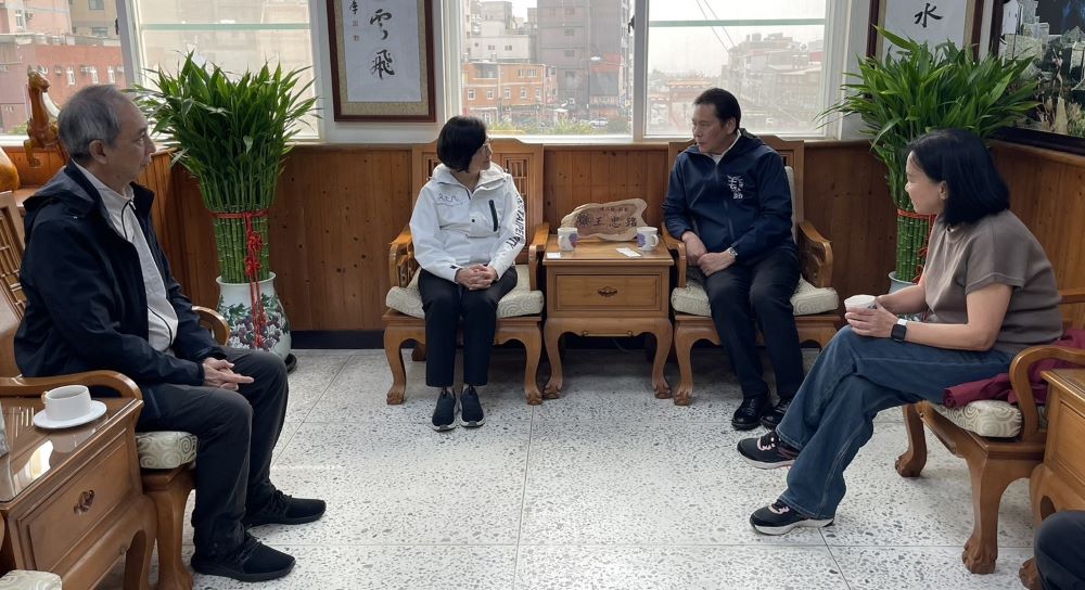《圖說》新北市衛生局長陳潤秋率衛生局團隊、新北市立聯合醫院,拜會連江縣縣長王忠銘。〈衛生局提供〉
