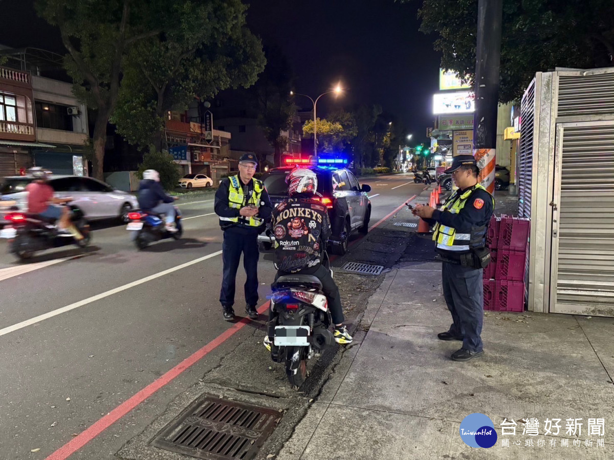龍潭警分局防制交通事故加強執法見效,A2交通事故大幅下降2成。