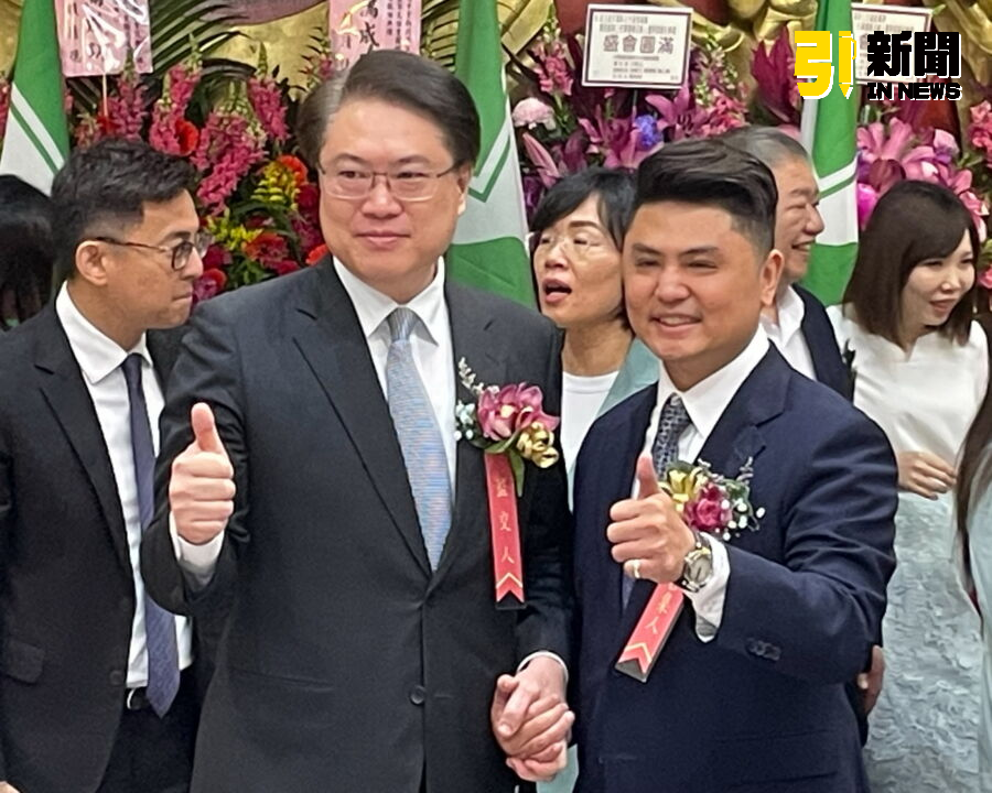 圖/民進黨秘書長林右昌強調,造假跟抄名冊的不但有違法之嫌,也不符合公平與正義,籲選務機關應將偽造的事證主動移送檢調偵辦。(記者陳志仁攝,2025.03.04)