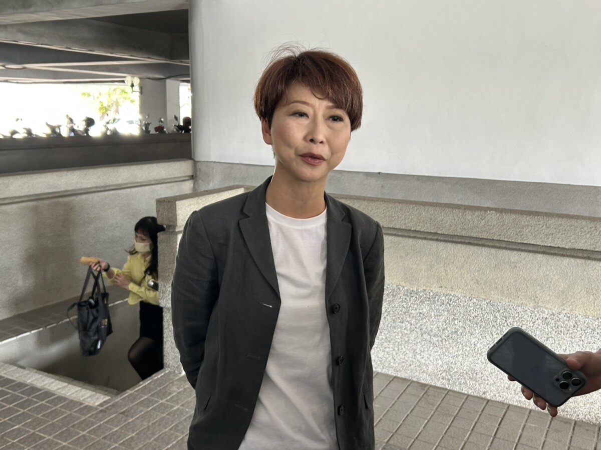 ▲陳亭妃說：「媽媽是我心頭最擔憂的」，希望任何不理性的行為，不要波及到媽媽。（圖／記者陳彥霖翻攝）