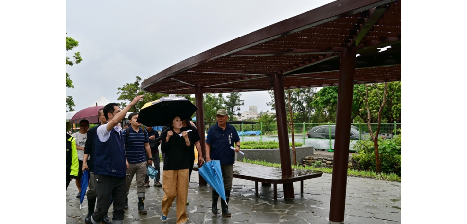 臺東森林公園景觀改造再升級! 饒慶鈴加碼經費優化園區道路 提升安全與舒適度