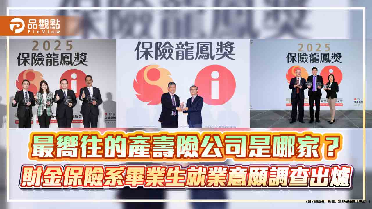 財金保險系畢業生就業意願調查 「最嚮往公司」上榜業者開心報喜