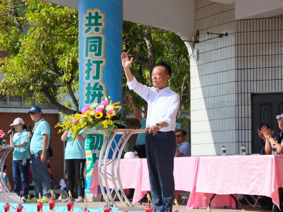 嘉義縣全縣運動會開幕典禮  翁章梁縣長主持8,729人參加