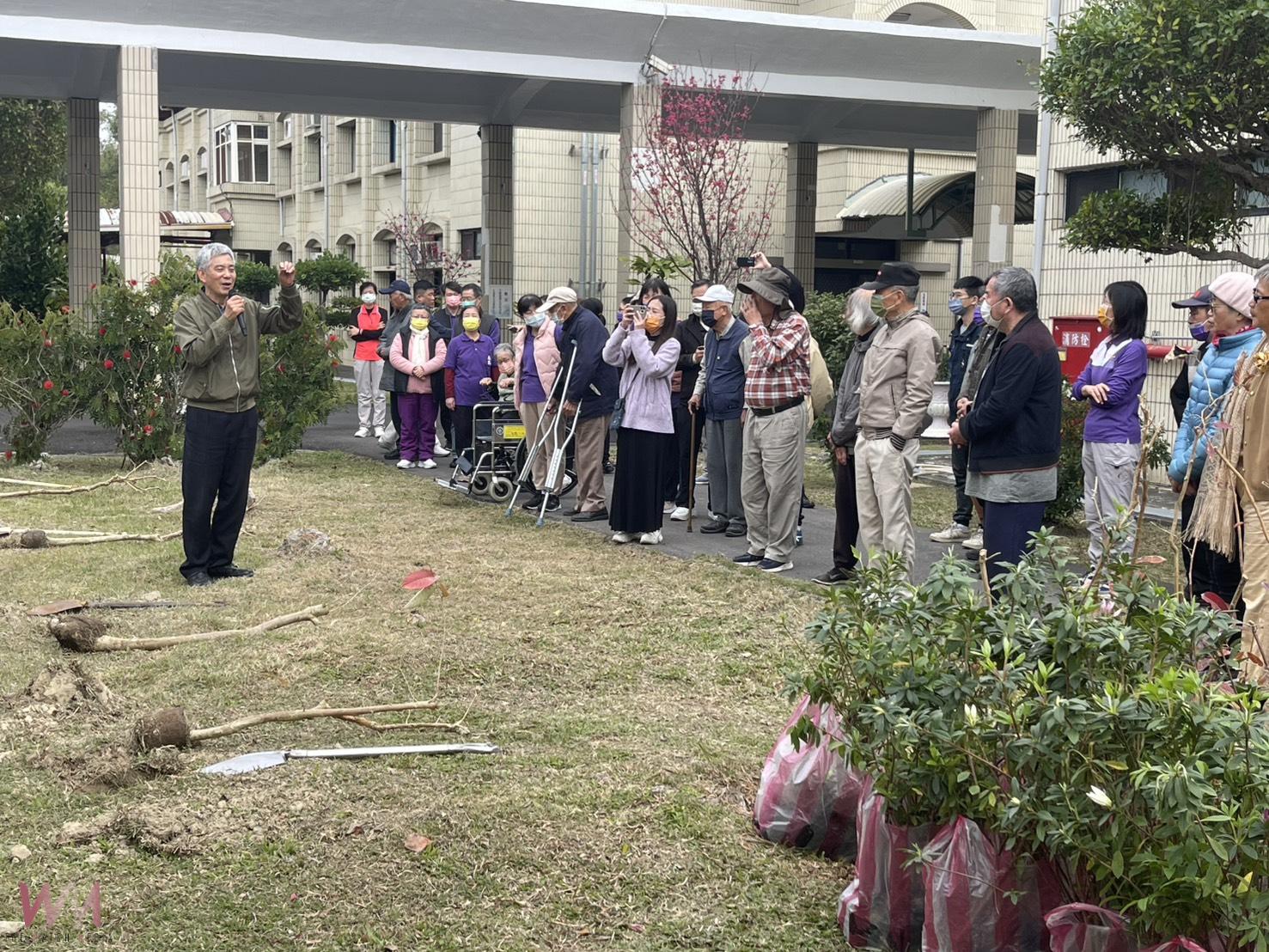 (有影片)/綠意盎然,攜手植樹 中彰榮家舉辦植樹活動 共建綠意家園 - https://www.watchmedia01.com