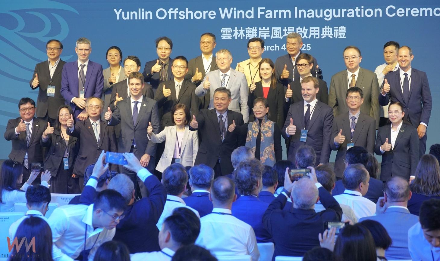 (有影片)/雲林離岸風場640MW4日正式啟用 台灣綠色能源轉型開啟新里程碑 - https://www.watchmedia01.com