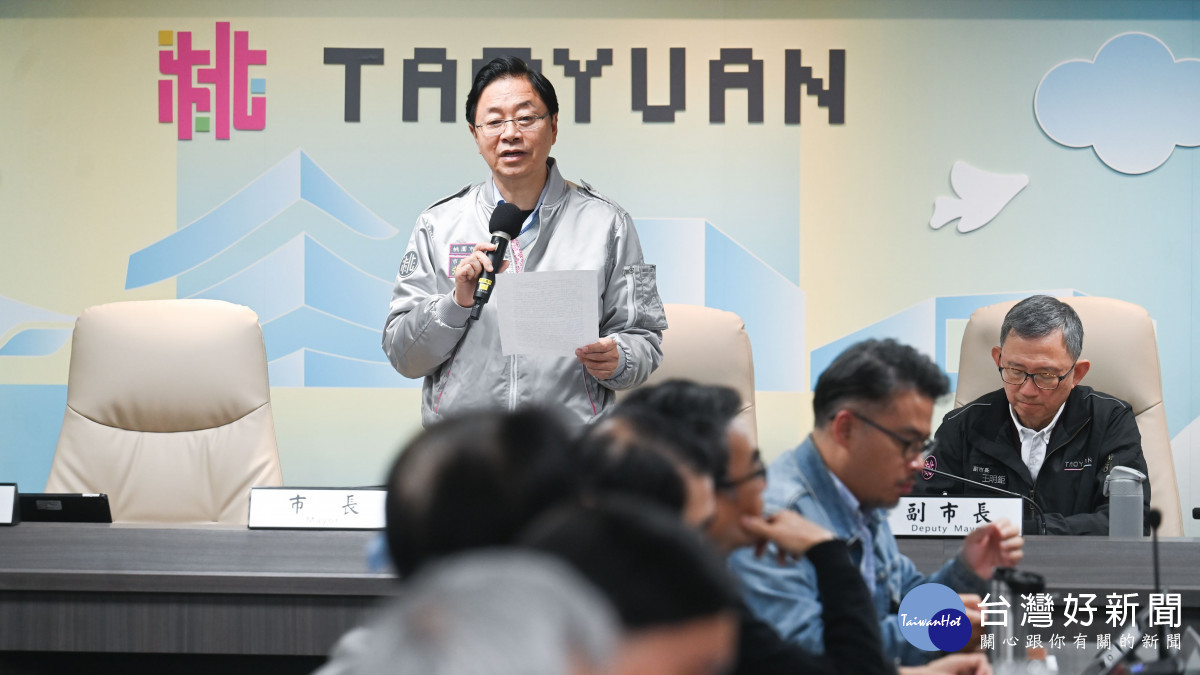市長致詞。 