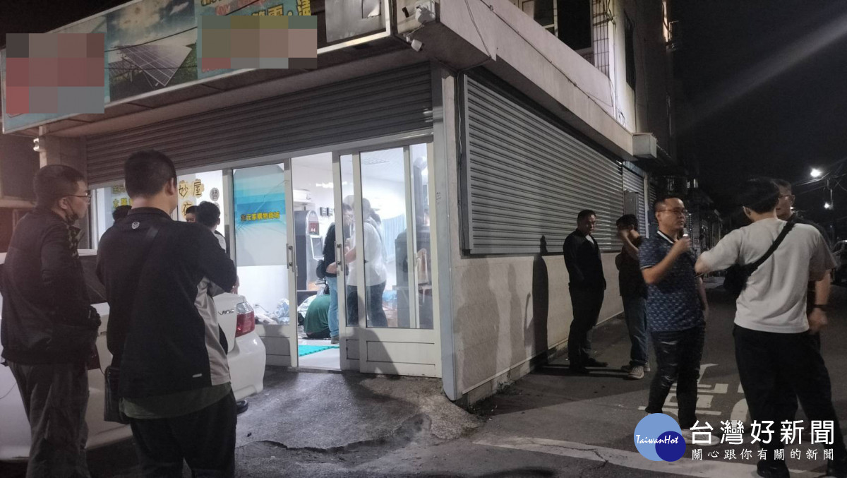 該販毒集團承租大馬路旁民宅進行毒品分裝及販售／陳致愷攝影