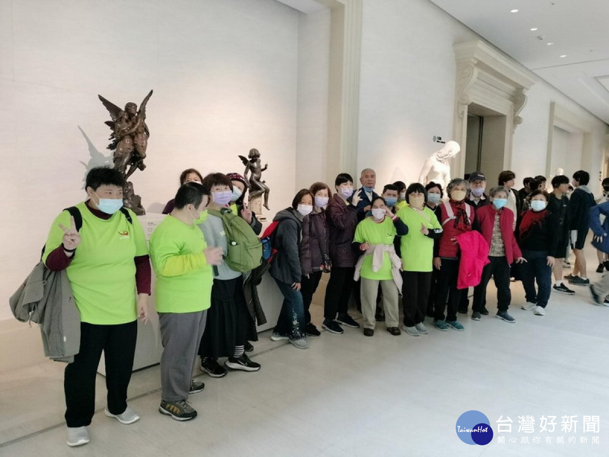▲高市無障礙之家辦理奇美博物館親子共遊活動。