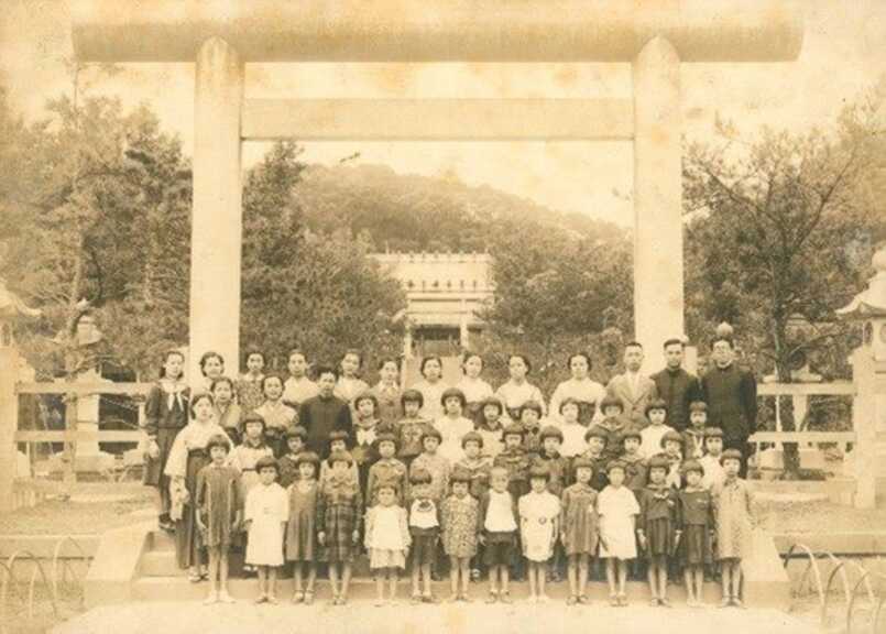 ▲臺北臺灣神社（圓山飯店舊址）。（臺北市立圖書館／民眾提供）
