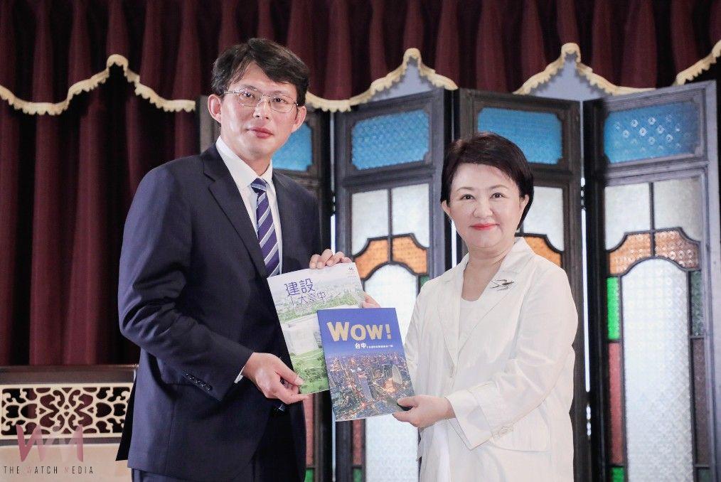 民眾黨拜會中市府!強調「台中的事情就是民眾黨的事情」 盧秀燕感謝為市民努力 - https://www.watchmedia01.com