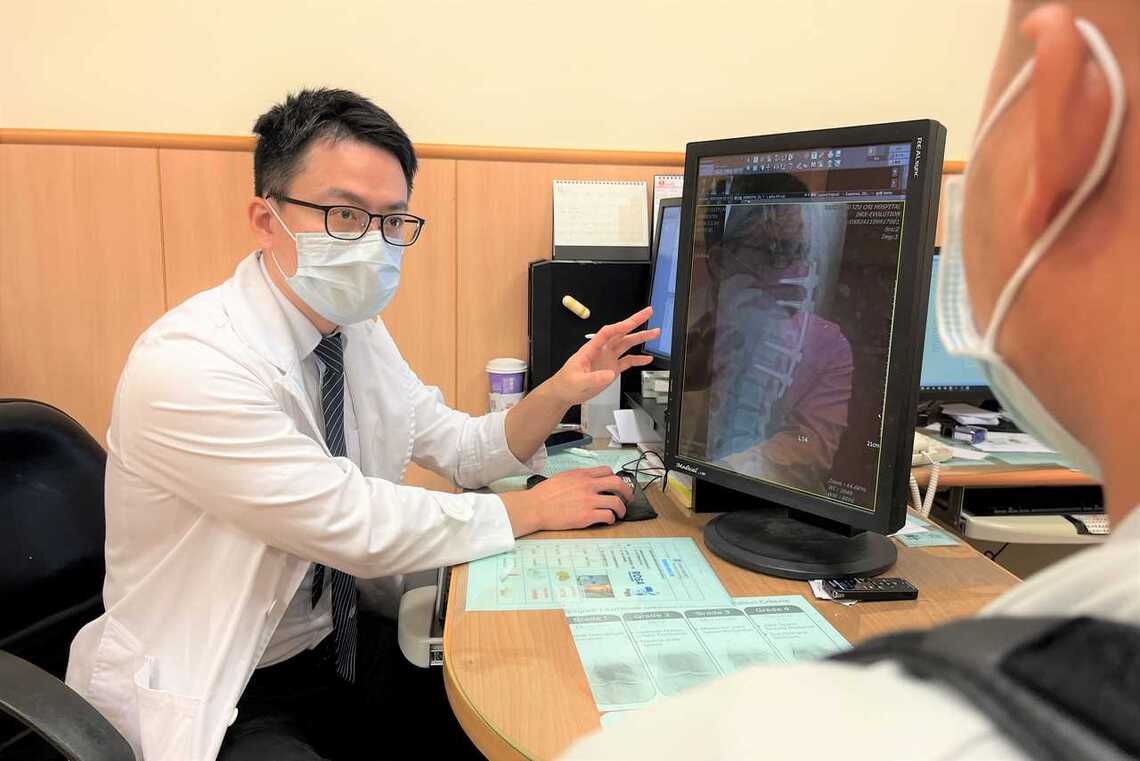 少見脊椎屈曲牽張性骨折 微創手術助移工康復