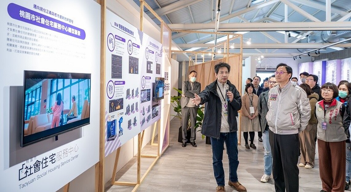 桃市府住宅發展處十週年展 張善政期許持續打造宜居桃園