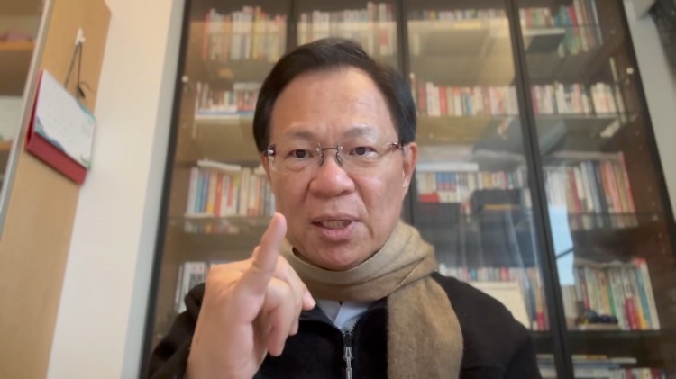 張啟楷表示,今年國防預算砍的很少啊,今年只有砍46億,連1%都不到。(圖/張啟楷國會辦公室)