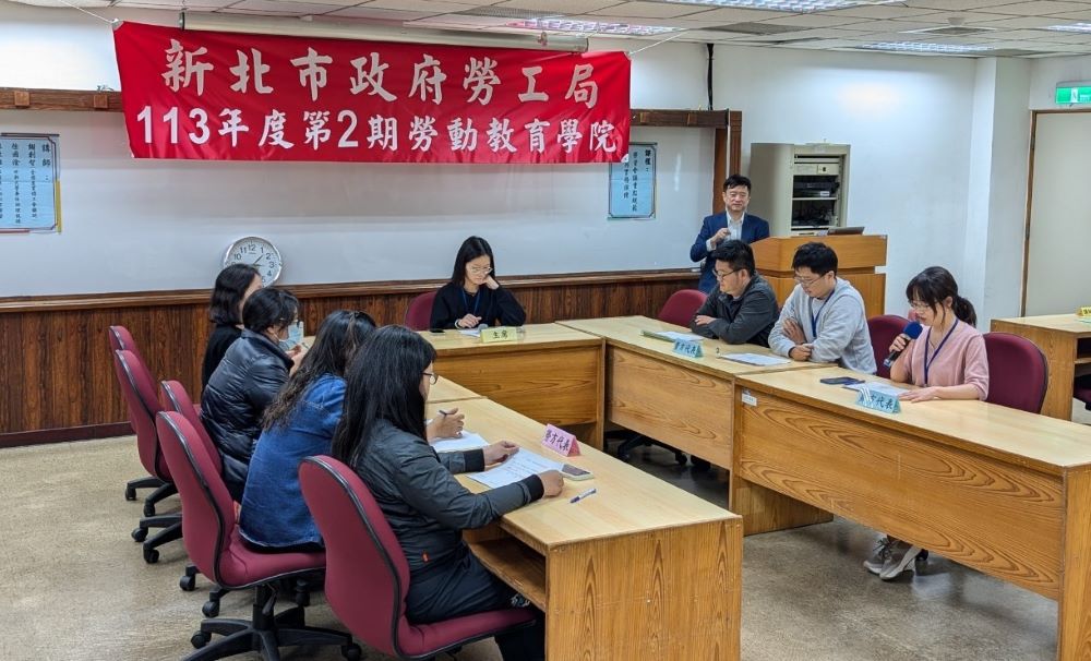 《圖說》「精進班」直接運用實戰所學法理,變身談判高手。〈勞工局提供〉