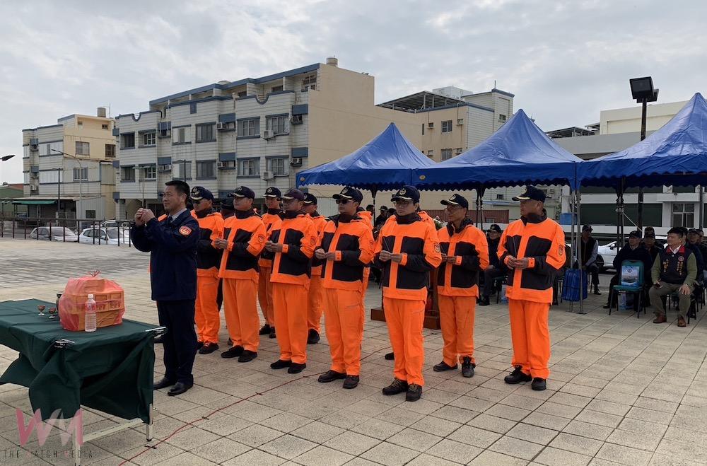 海巡署布袋海巡巡防艇成軍祈福 　並擴大海勤人力招募