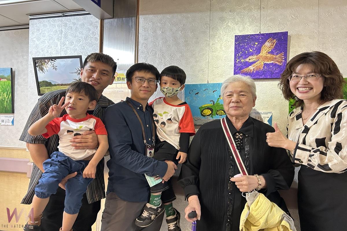 日照中心老幼在地食農共學爺奶藝術聯展屏基登場