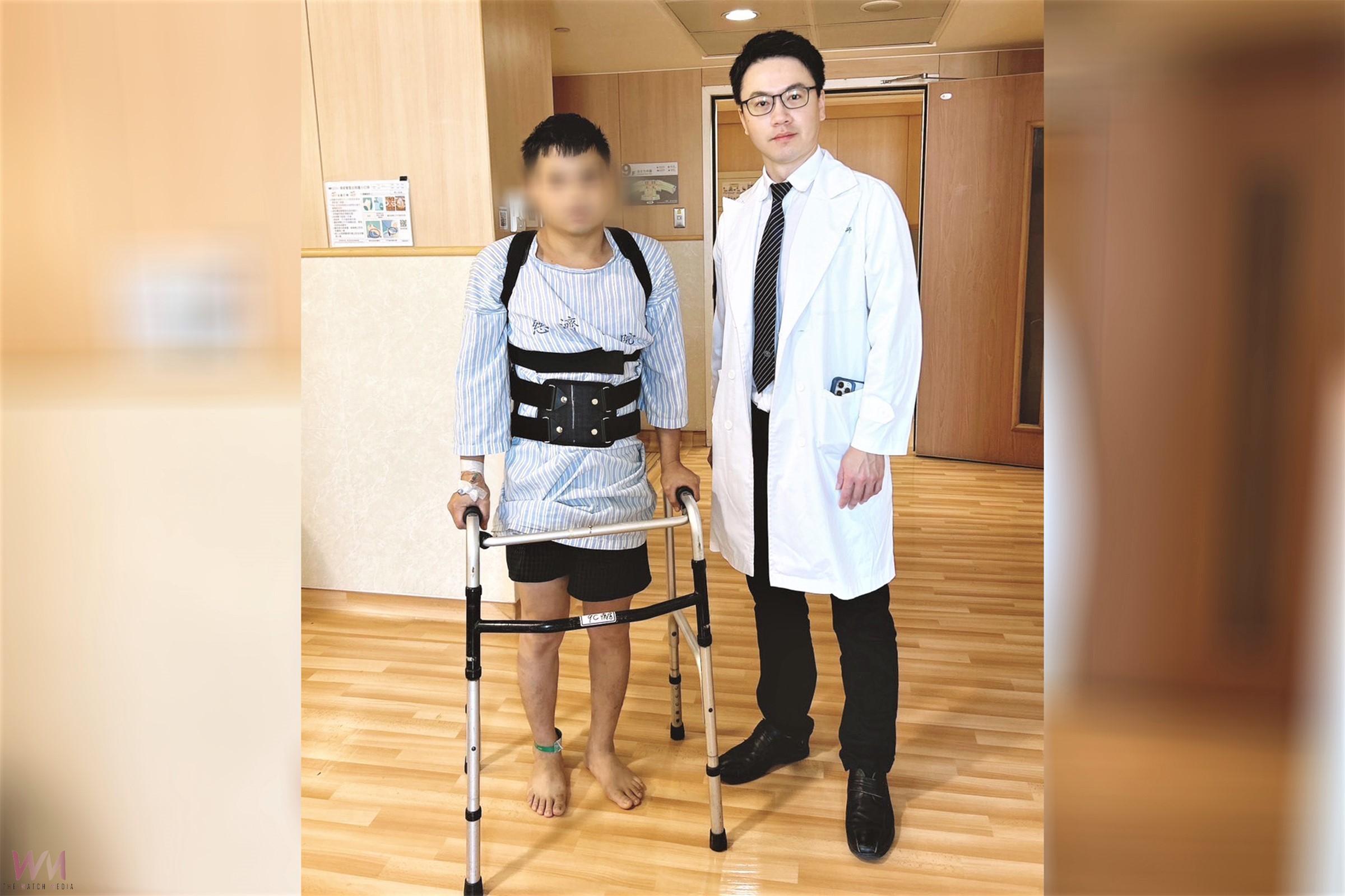 少見脊椎屈曲牽張性骨折 微創手術助移工康復 - https://www.watchmedia01.com
