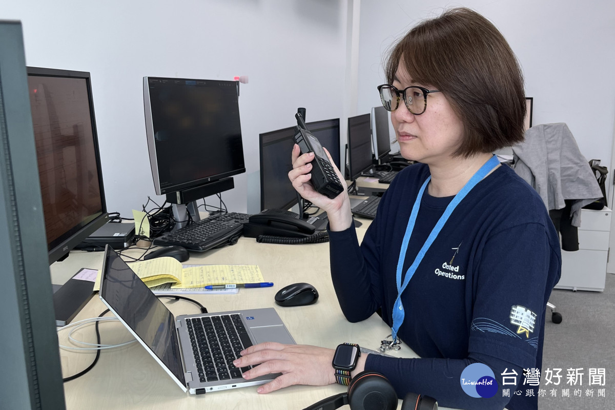 Megan在沃旭擔任運維海事協調員,負責海上作業船隻和人員的調度與溝通。圖/沃旭能源提供