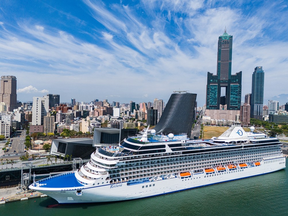 高雄港郵輪季3~4月10航次國際郵輪接力啟航