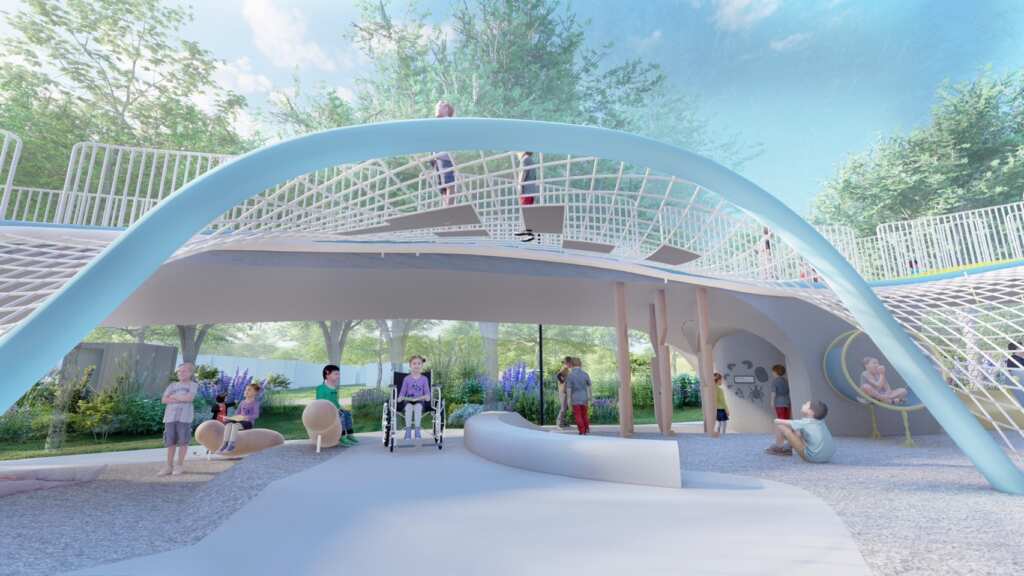 「獨角仙公園」模擬圖