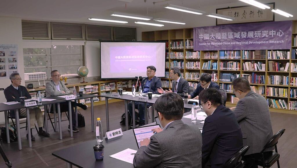 東海大學政治系今日舉行陸研中心揭牌儀式暨座談會。(圖/東海大學提供)