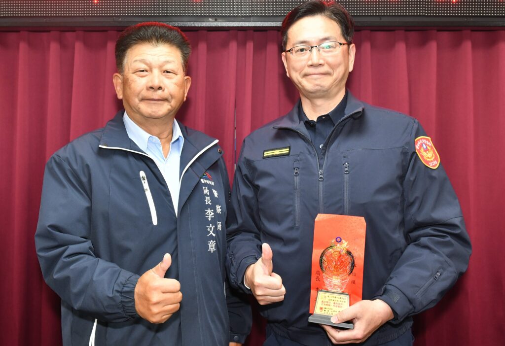 協助祝融受災戶度難關        李文章會報表揚吳政和