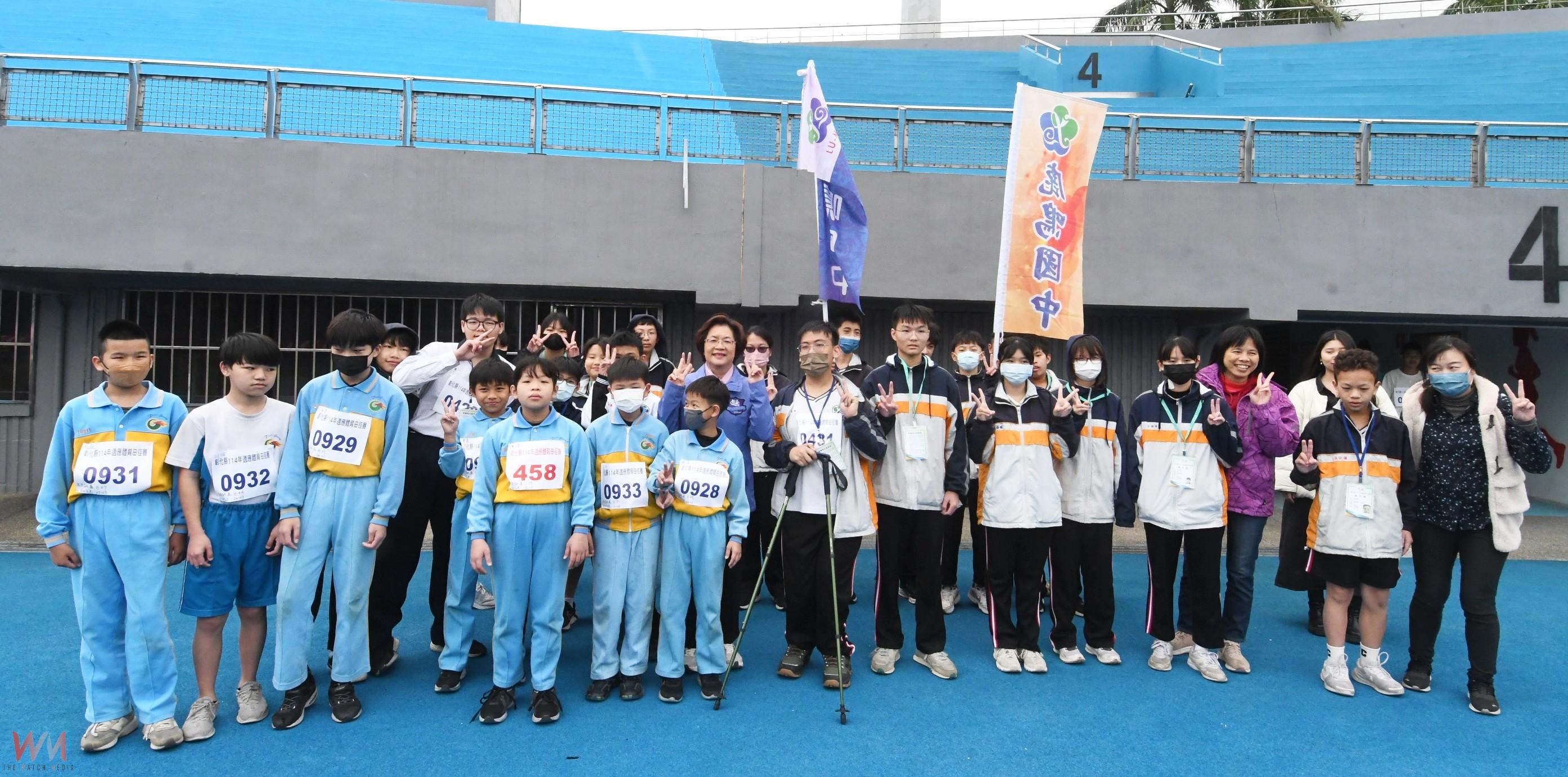 彰化縣適應體育田徑賽 縣長王惠美勉勵選手勇敢挑戰自我 - https://www.watchmedia01.com