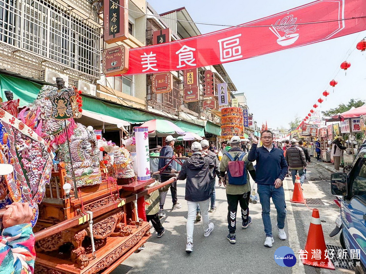 名間鄉好農春饗市集登場歡迎大家參與。（名間鄉公所提供）