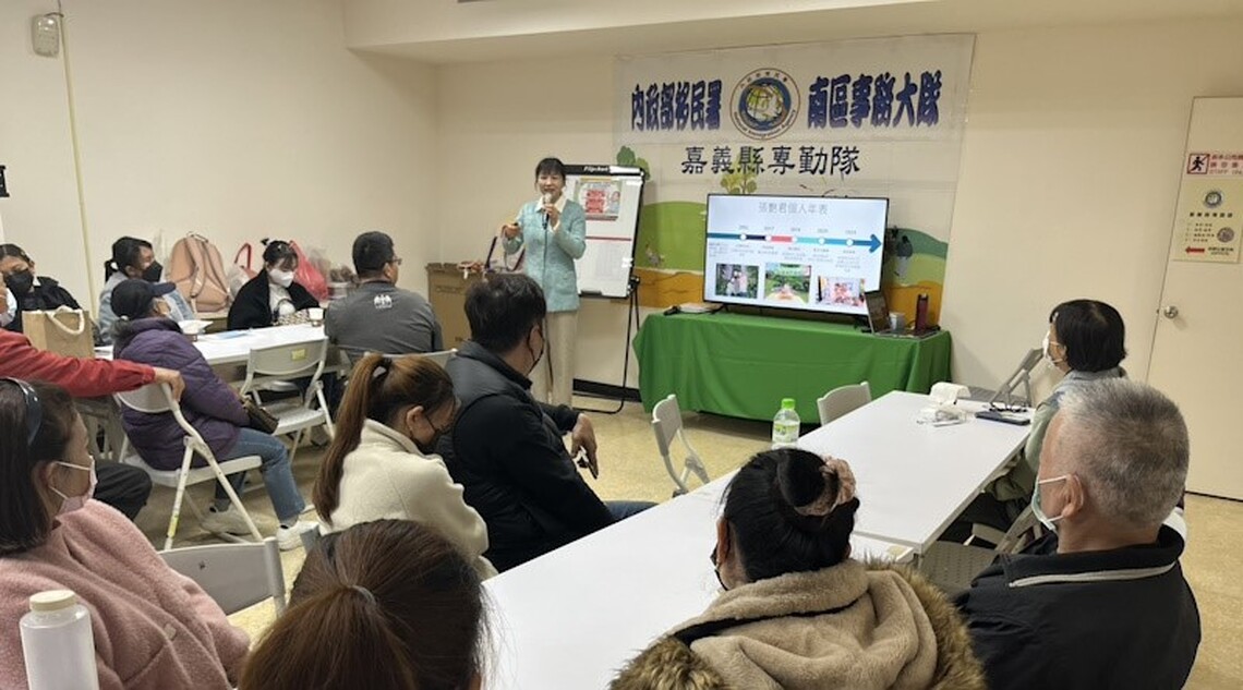新住民傑出婦女張艷君分享在臺經驗 最強新女力開講